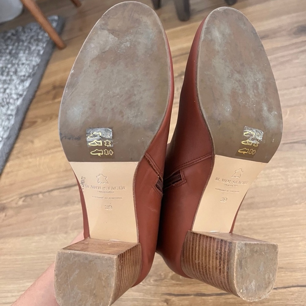 Chestnut Ankle Booties - Picture 4 of 4